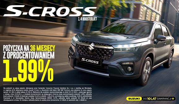 SUZUKI – PROMOCYJNE FINANSOWANIE